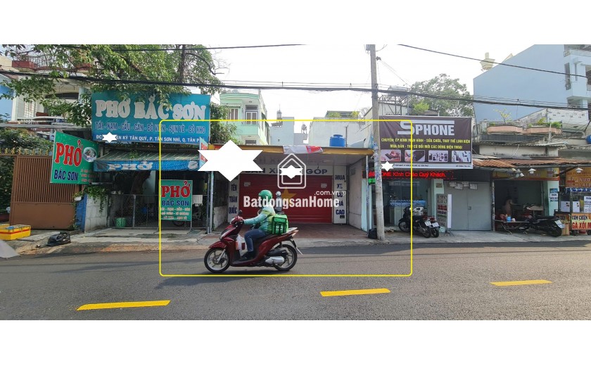 Cho thuê nhà Mặt tiền Tân Kỳ Tân Quý 180m2 - NGANG 6M